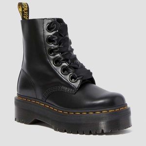 Black Platform Dr. Martens